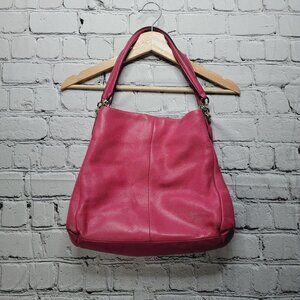Coach Leather Madison Phoebe Pink Shoulder Bag Purse